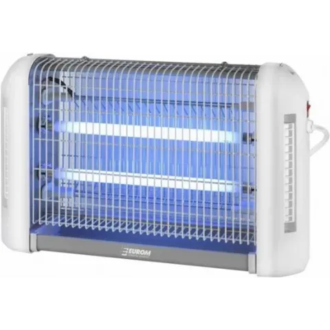 Eurom Insectendoder - vliegenlamp Fly Away 16-2 - 2x8 Watt - UV 100m²