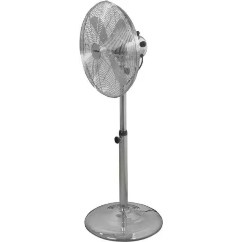 Eurom VSM16 - Statiefventilator - Chroom