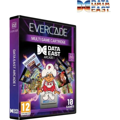 Evercade Data East Arcade - Cartridge 1