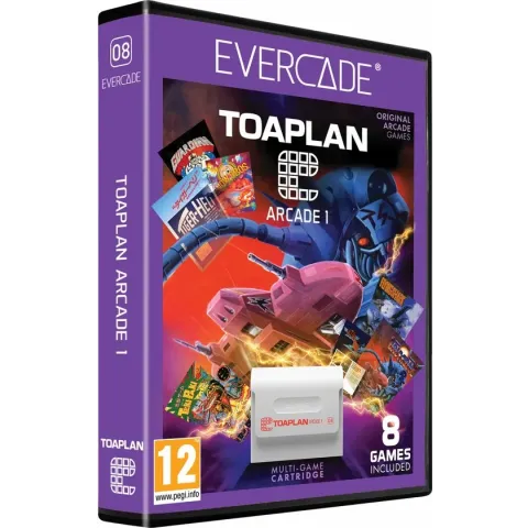 Evercade Toaplan Arcade - Cartridge 1 - 8 games