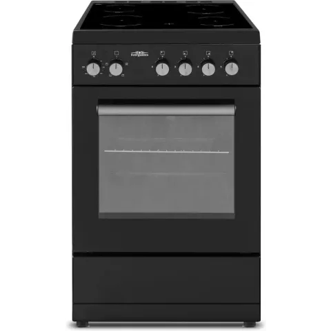 Everglades EVCK5030 Keramisch Fornuis 50cm Zwart
