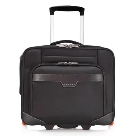 Everki EKB440 notebooktas 40,6 cm (16") Trolleytas Zwart, Oranje
