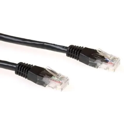 Ewent 3.0m Cat6 UTP netwerkkabel 3 m U/UTP (UTP) Zwart