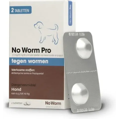Exil No Worm Pro - Puppy - 2 tabletten