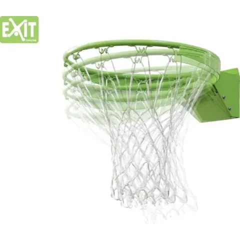 EXIT basketbal dunkring met net - groen
