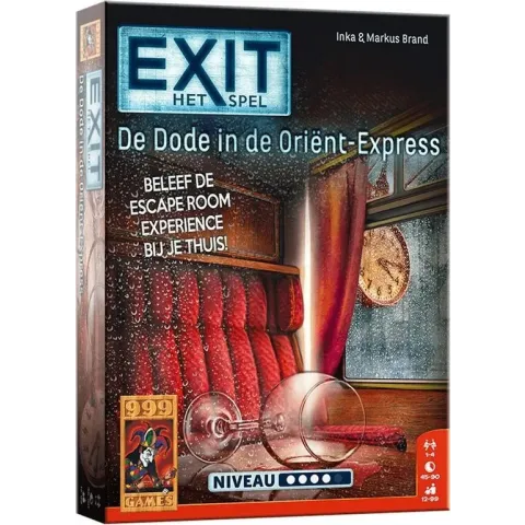 EXIT De dode in de Orient Express - Escape Room - Bordspel