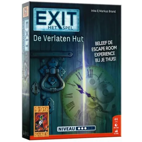 EXIT De Verlaten Hut - Escape Room - Bordspel