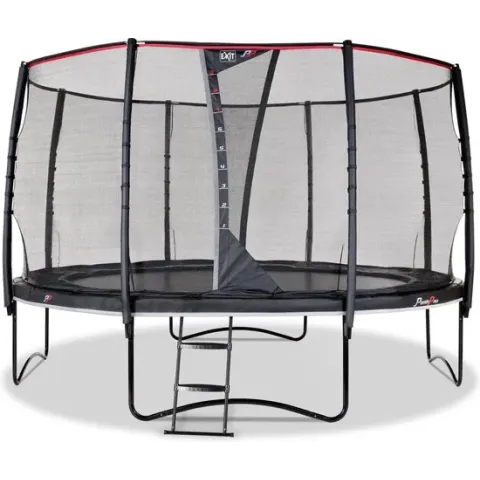 EXIT PeakPro trampoline ø427cm - zwart