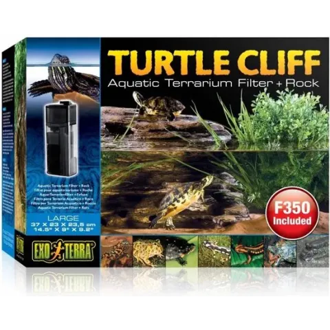 Exo terra Tartarium decoratie Turtle Cliff  - B - 37 x 23 x 23,5 cm