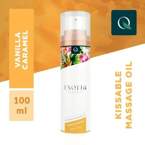 Exotiq Massageolie Sweet & Fruity - Vanilla Caramel - 100 ml
