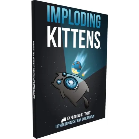 Exploding Kittens Imploding Kittens Uitbreiding - Nederlandstalig Kaartspel