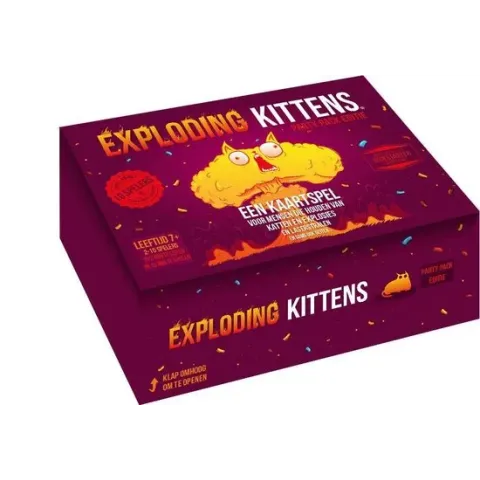 Exploding Kittens Party Pack - Nederlandstalig Kaartspel