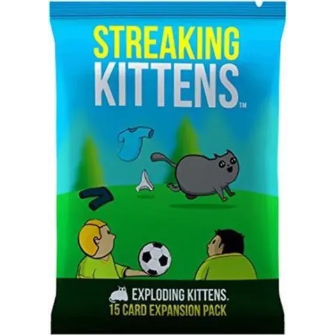 Exploding Kittens Streaking Kittens Uitbreiding - Engelstalig Kaartspel