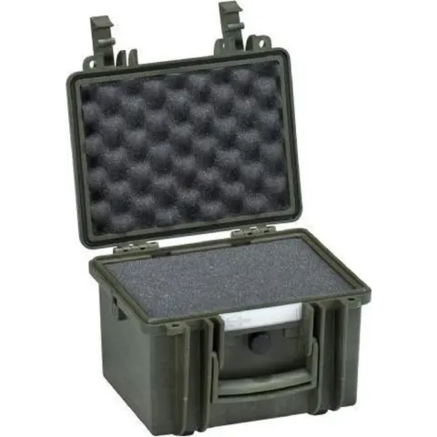 Explorer Cases 2214 Koffer Groen met Plukschuim