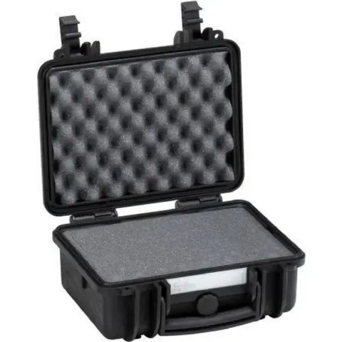 Explorer Cases 2712 Koffer Zwart met Plukschuim