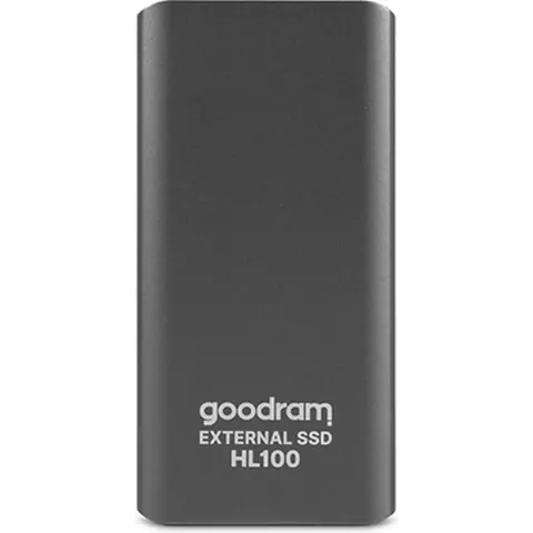 Externe SSD HL100 256GB Grijs - USB C - Solid State Drive - Goodram
