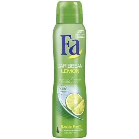 Fa Deodorant - Caribbean Lemon Spray 150 ml