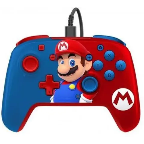 Faceoff Deluxe+ Audio Nintendo Switch Controller - Mario