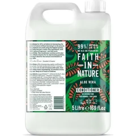 Faith in Nature Conditioner Aloe Vera – Refill 5L