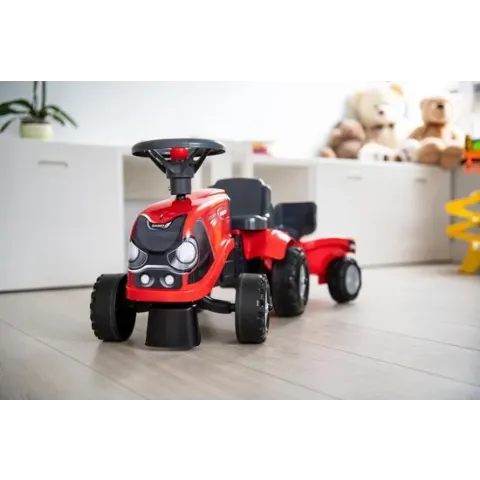 Falk Baby Case IH Ride-On - Jongens - Rood - Tractor