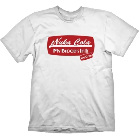 Fallout - Nuka Cola Ice C. White T-Shirt