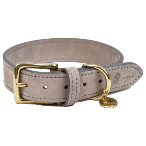 Fantail Hondenhalsband Nubu Grijs - Hondenhalsband - 60 cm