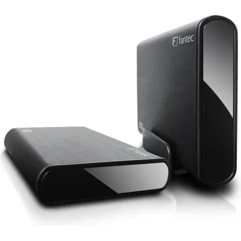 Fantec DB-ALU31 3.5'' HDD-behuizing Zwart