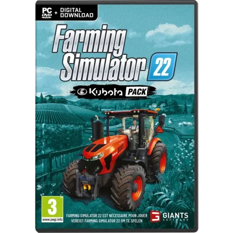 Farming Simulator 22 Kubota DLC - Game Uitbreiding - Windows/MAC