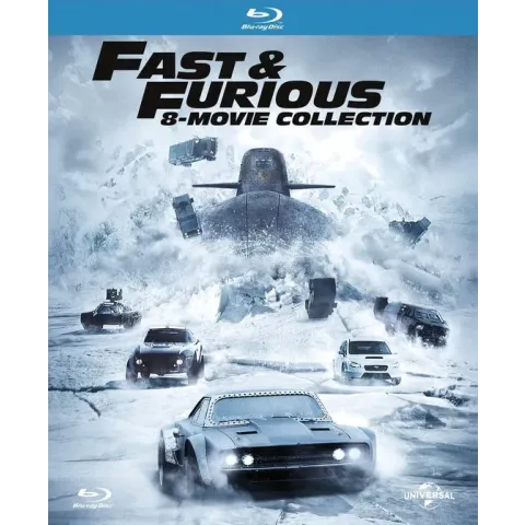 Fast & Furious 1 t/m 8 Boxset (Blu-ray)