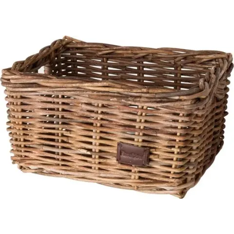 FastRider Fietsmand Junior - Rotan - 8 liter - Bruin