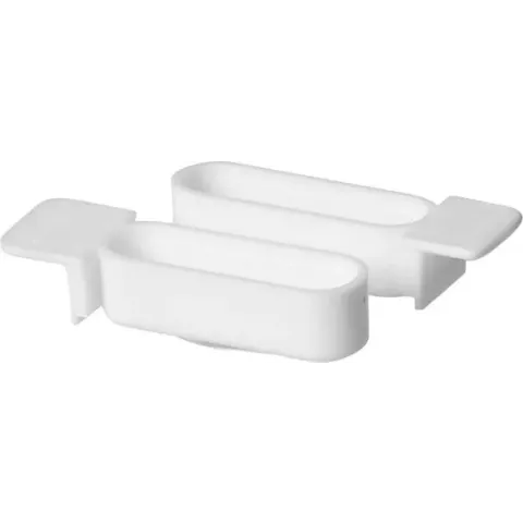 Fauna Snoepbakje Plastic Wit 2 stuks