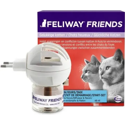Feliway Friends - Startset Verdamper met Vulling - 48 ml
