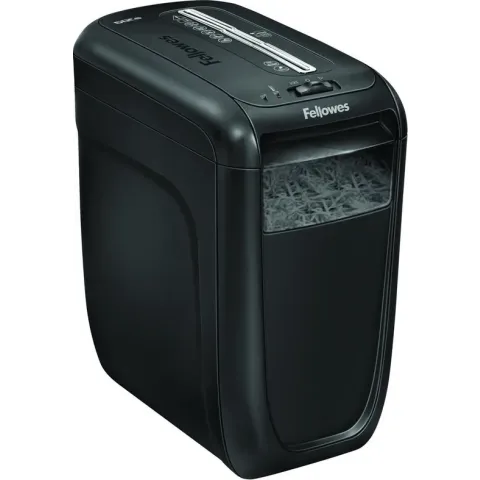 Fellowes papierversnipperaar 60Cs snippers P4, 10 vel, zwart