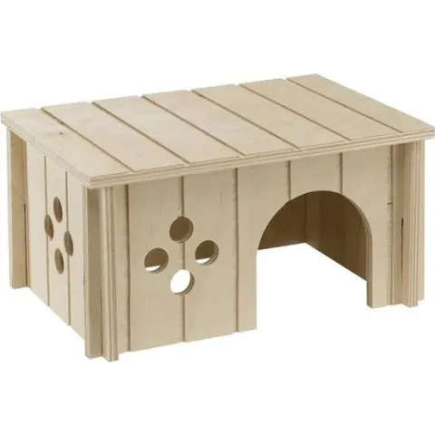 Ferplast Caviahuisje - Bruin - 26 x 18.5 x 13.5 cm