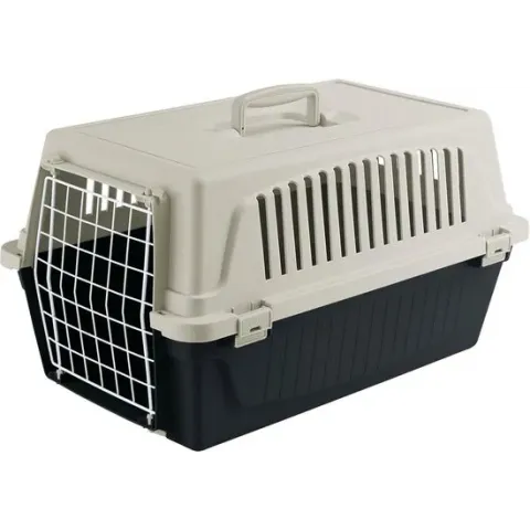 Ferplast Vervoersbox Atlas 20 - Hondentransportbox - 37x58x32 cm Zwart