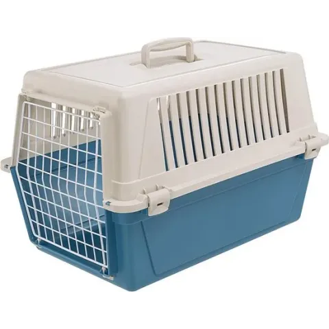 Ferplast Vervoersbox Atlas 30 Basic - Blauw - 60 x 40 x 38 cm