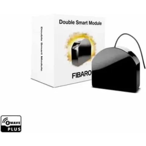FIBARO Double Smart Module - Potentiaalvrije schakelaar - Z-Wave Plus