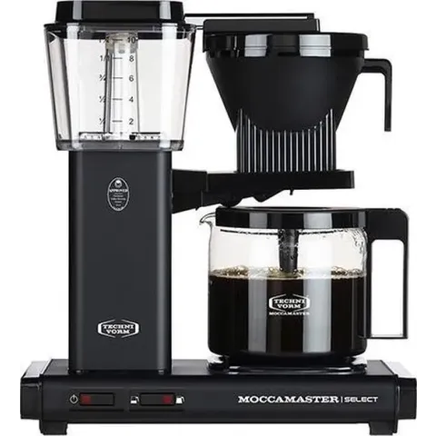 Filterkoffiemachine KBG Select, Matt Black – Moccamaster