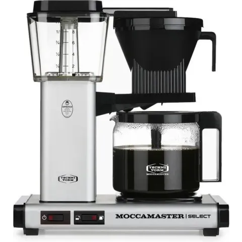 Filterkoffiemachine KBG Select, Matt Silver – Moccamaster