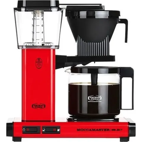 Filterkoffiemachine KBG Select, Red – Moccamaster