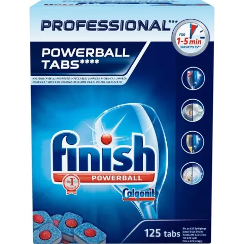 Finish Professional Powerball Tab 125 tabs