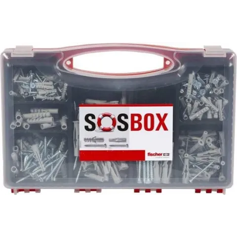 Fischer 533629 SOSBOX S + FU + schroeven Inhoud: 1 stuk(s)