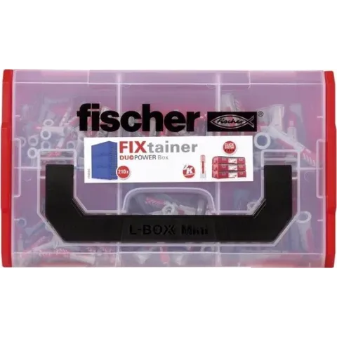 fischer 536161 210 Delige Duopower pluggenset 6, 8 en 10