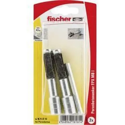 Fischer FPX-I M8 K Gasbetonanker 75 mm 522829 1 set(s)