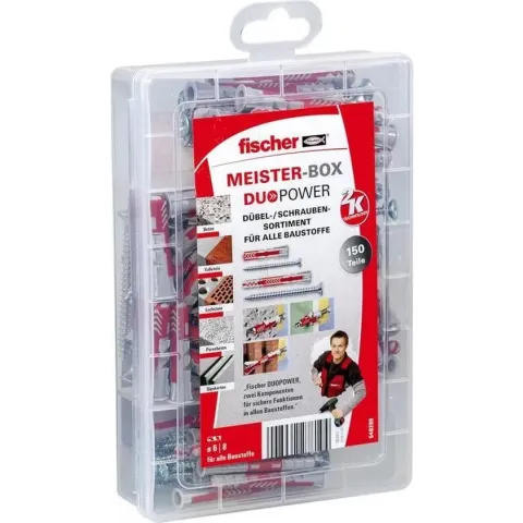 Fischer MeisterBox DuoPower shortlong screws