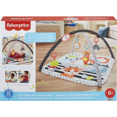 Fisher-Price 3-in-1 Gym met muziek en lichtjes