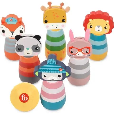 Fisher Price Kegelset Hout
