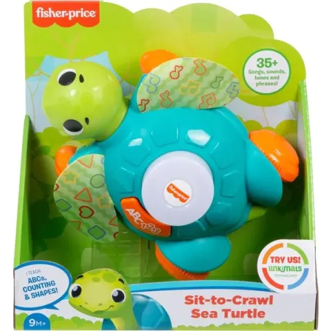 Fisher-Price Linkimals Zit-en-Kruip Zeeschildpad