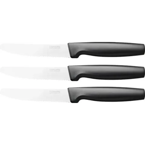 Fiskars Functional Form 3-delige Set Tafelmessen 11cm - RVS