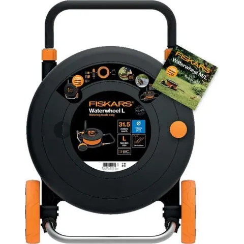 Fiskars - Waterwheel L With 30m Hose
